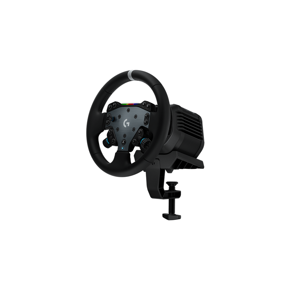 Logitech G RS System 8 Nm Direct Drive Base with Steering Wheel and Table Clamp