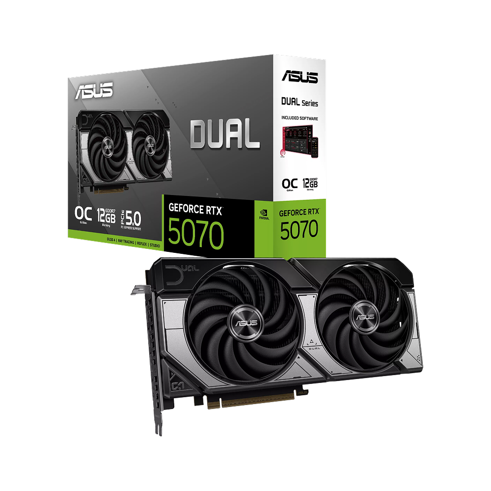 ASUS Dual GeForce RTX 5070 12GB GDDR7 OC