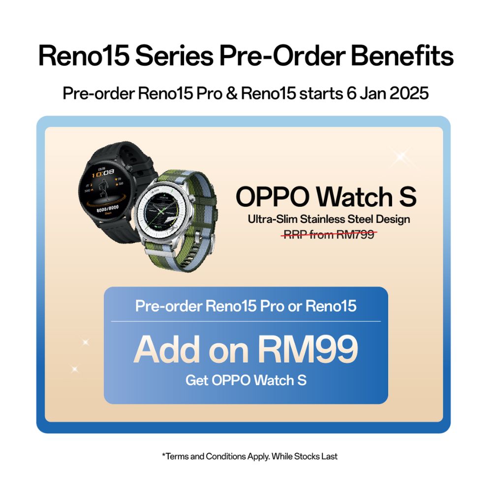 [ DEPOSIT RM50 ] OPPO Reno15 5G