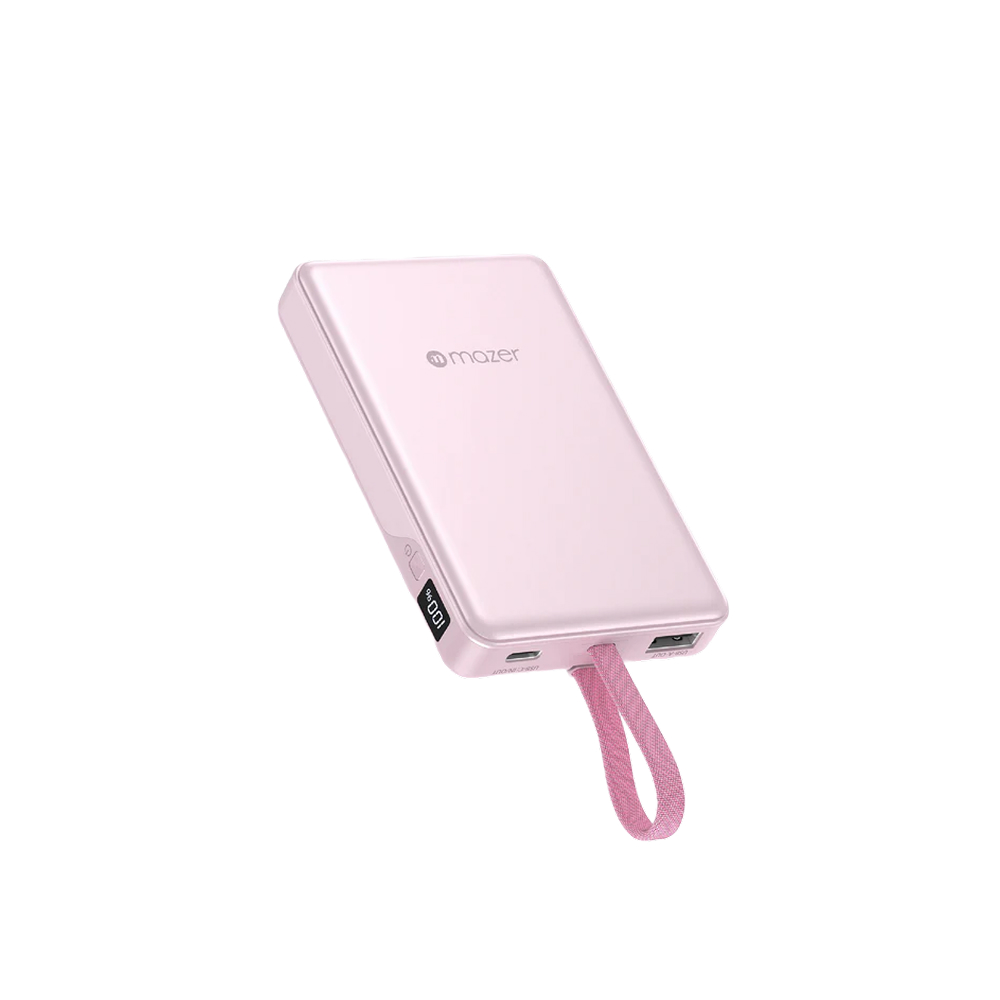 Mazer PowerCharge Link 35W CCC Power Bank with Built-in Cable