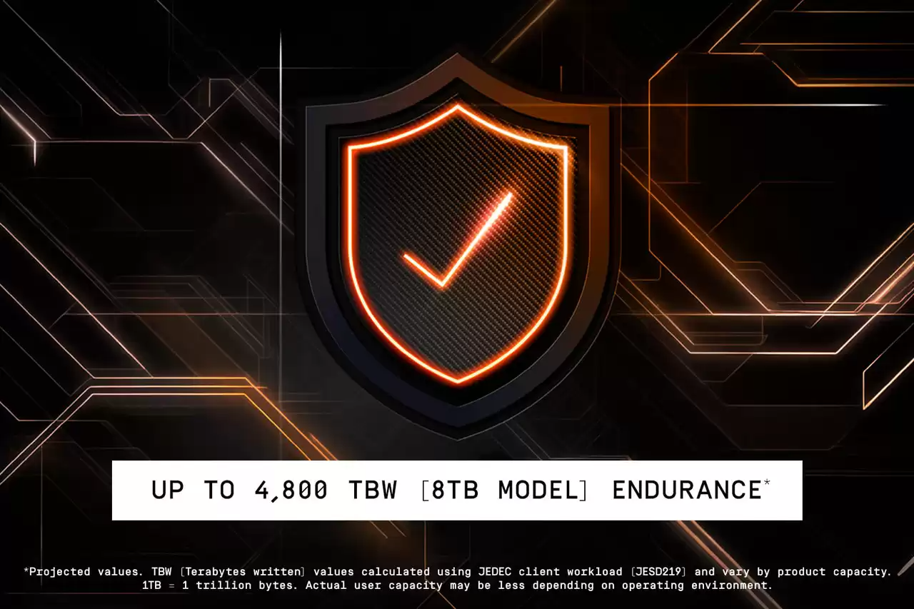 WD BLACK SN8100 PCIe NVMe Gen5 M.2 2280 SSD