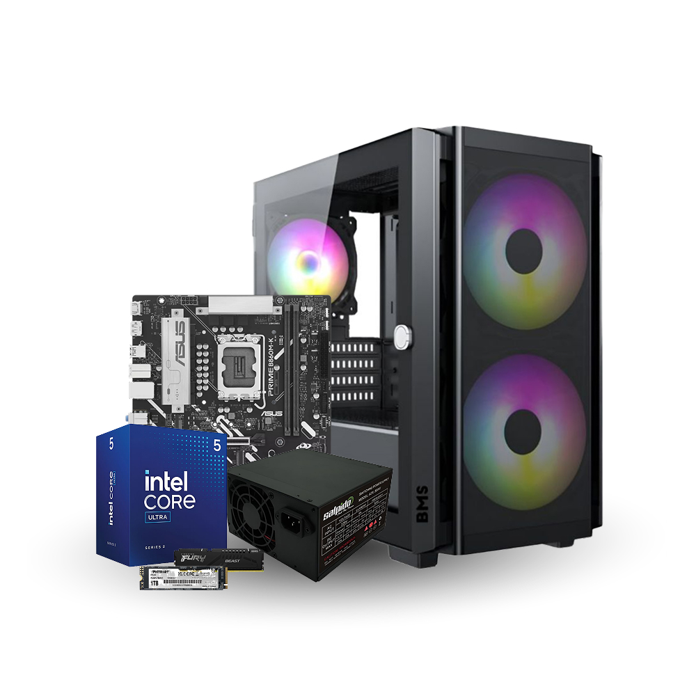 Office Entry Level Desktop PC Build Package (Set D)