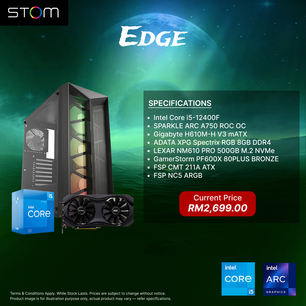 STOM PC Build Package - Edge