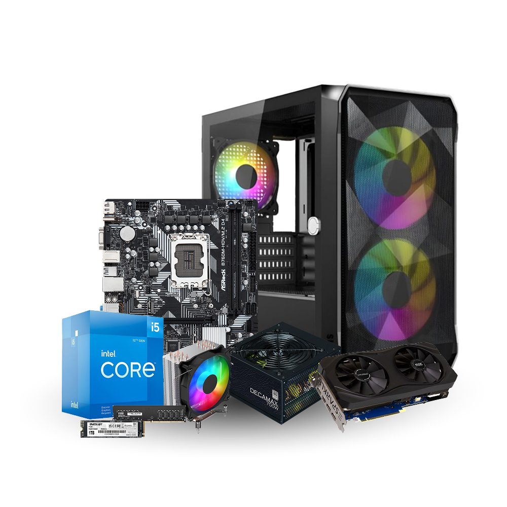 Office Entry Level Desktop PC Build Package (Set E)