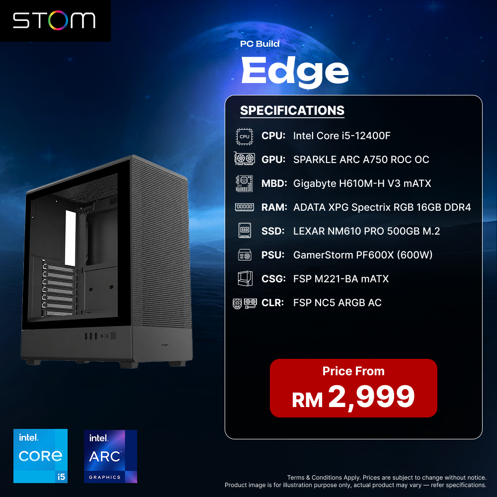 STOM PC Build Package - Edge