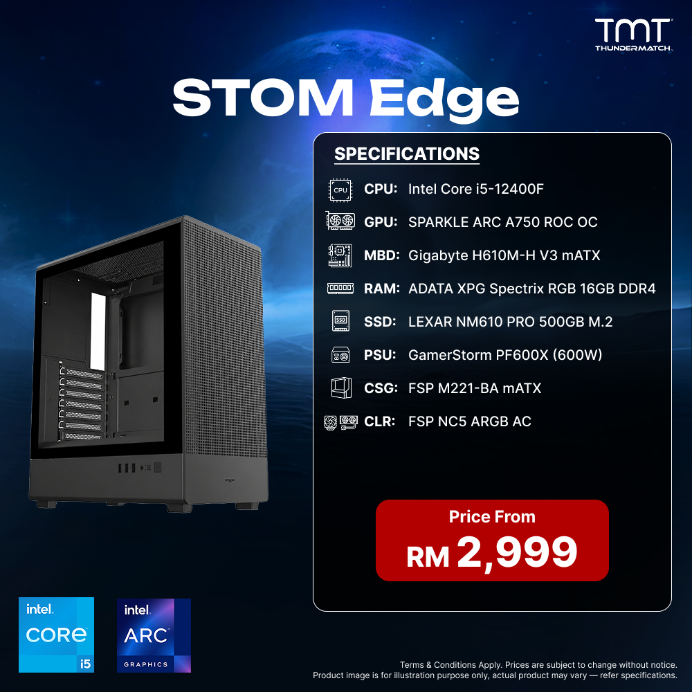 STOM PC Build Package - Edge