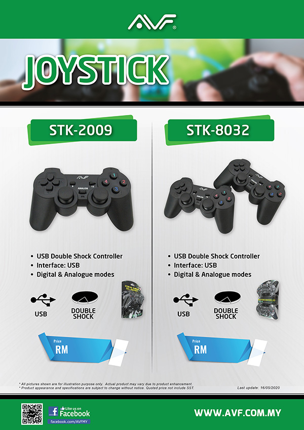 AVF STK-2009 Double Shock Controller [SINGLE]
