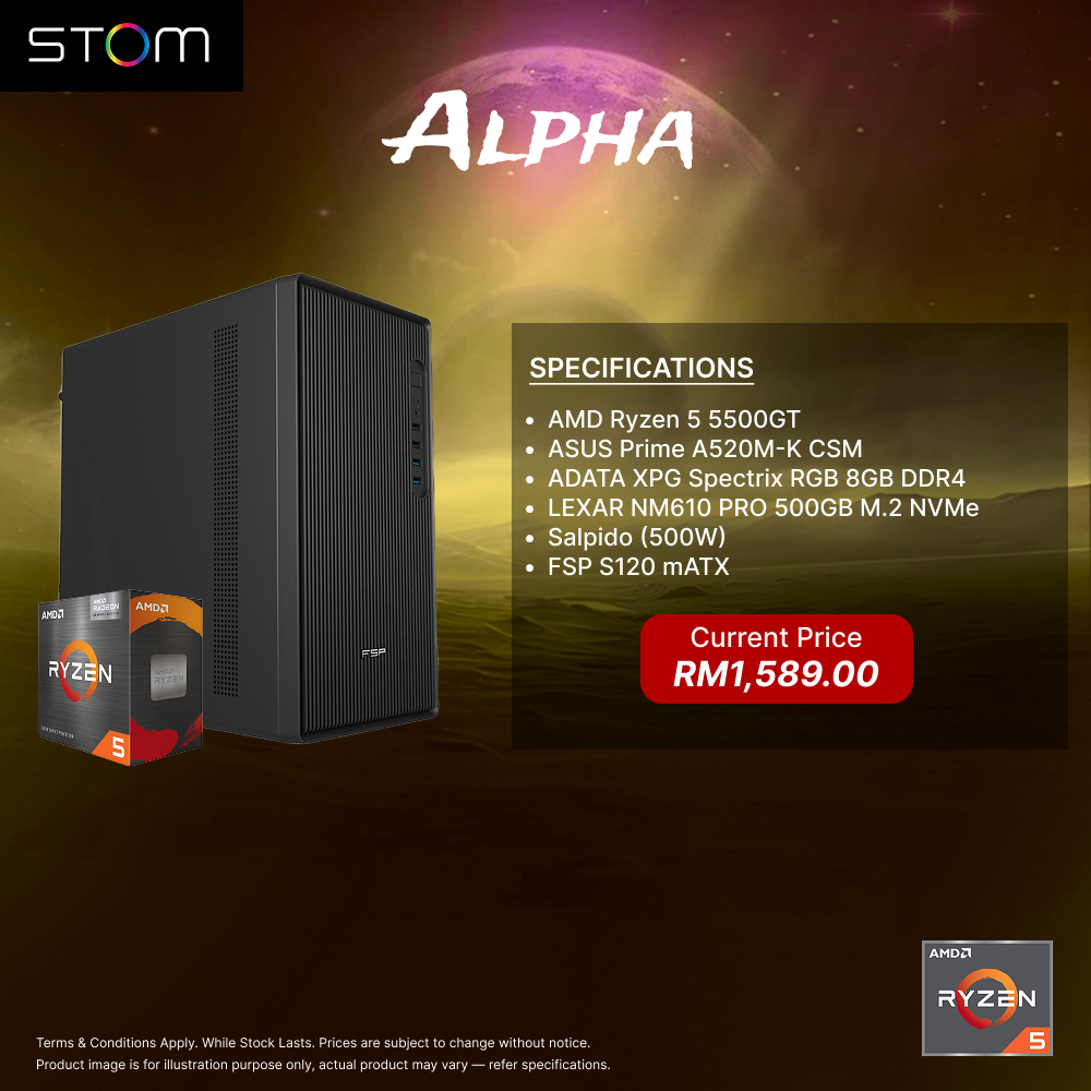 STOM PC Build Package - Alpha