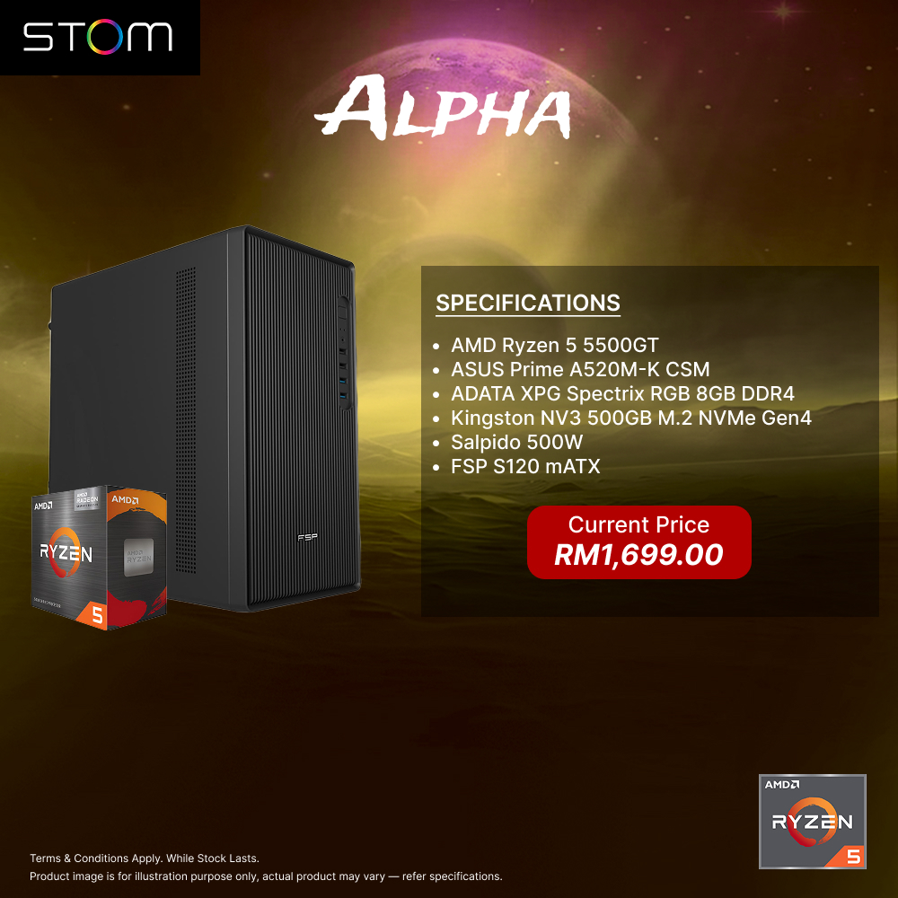 STOM PC Build Package - Alpha