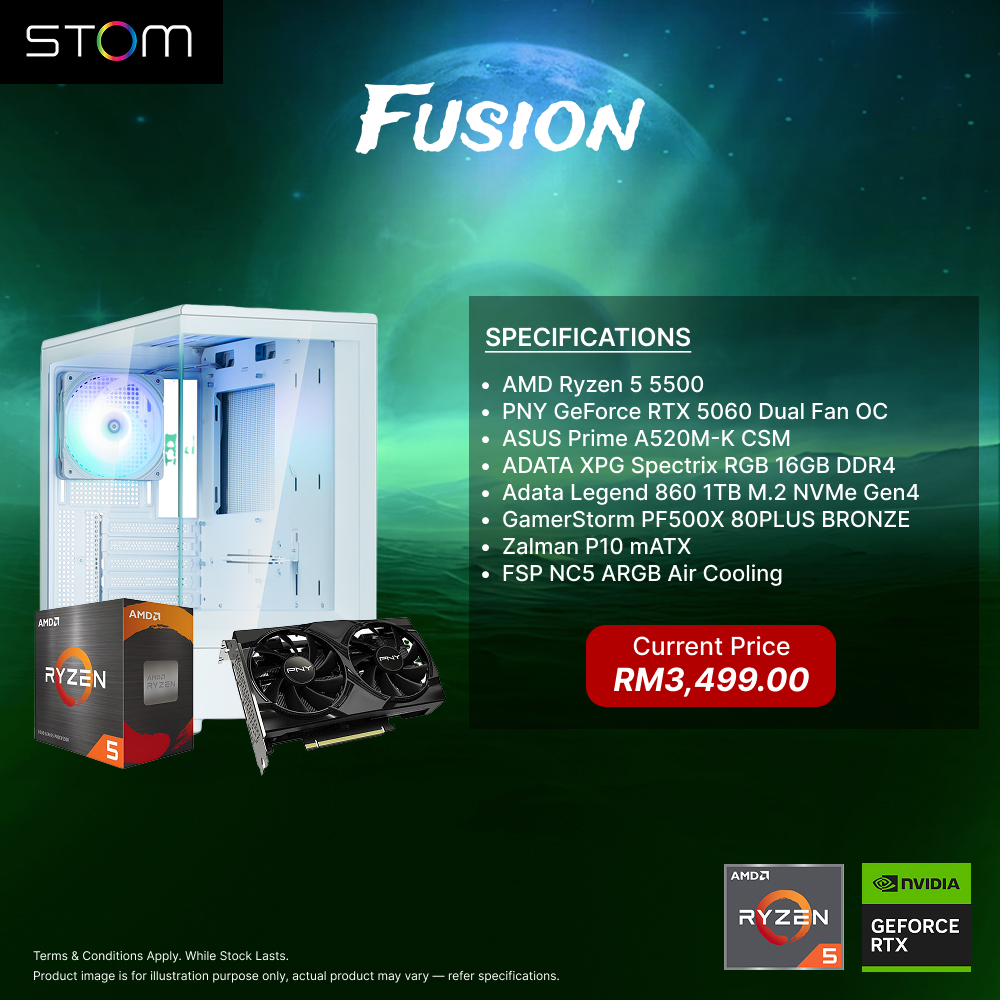 STOM PC Build Package - Fusion
