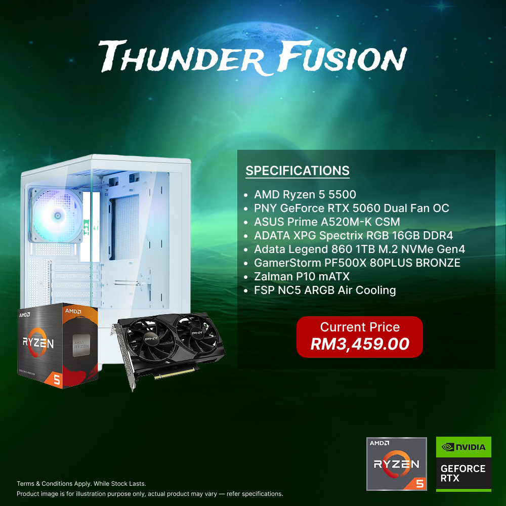 Thunder Fusion - PC Build Package