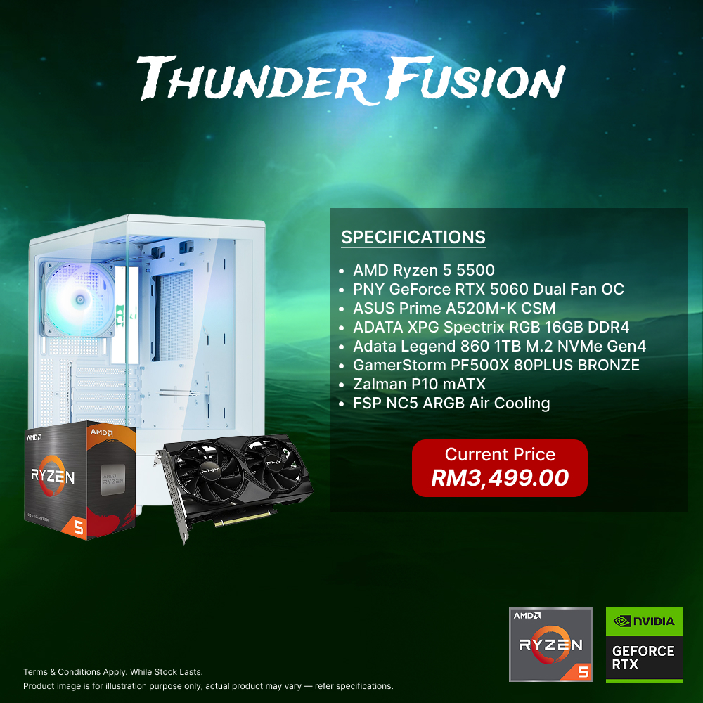 Thunder Fusion - PC Build Package