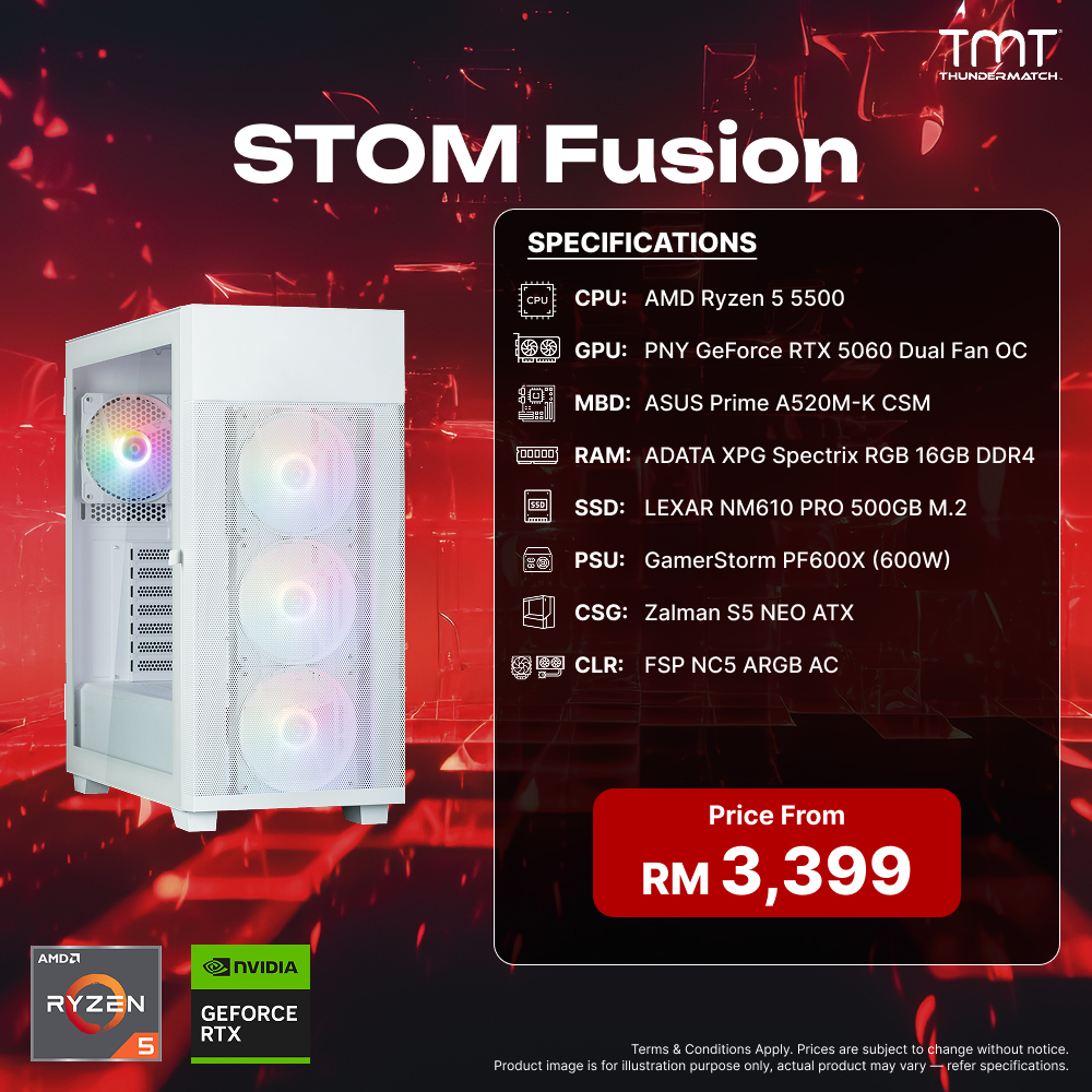 STOM PC Build Package - Fusion