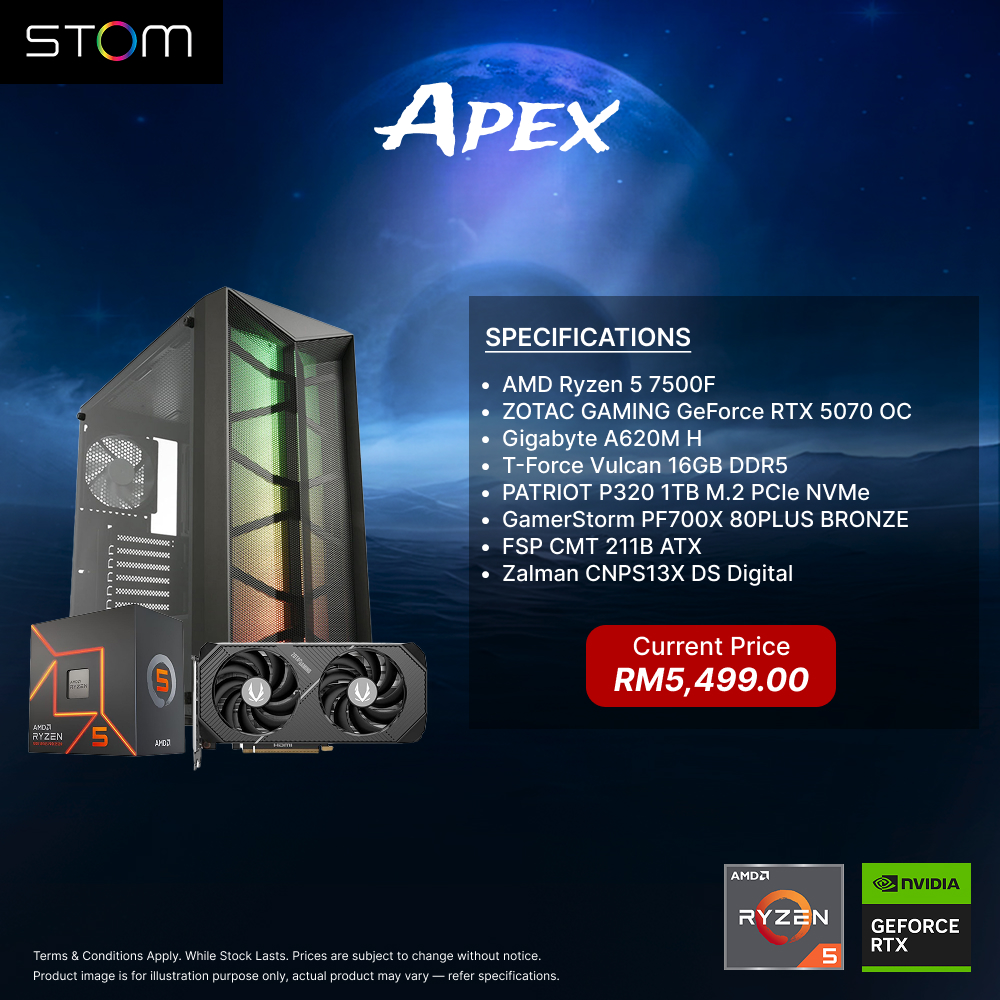 STOM PC Build Package - Apex
