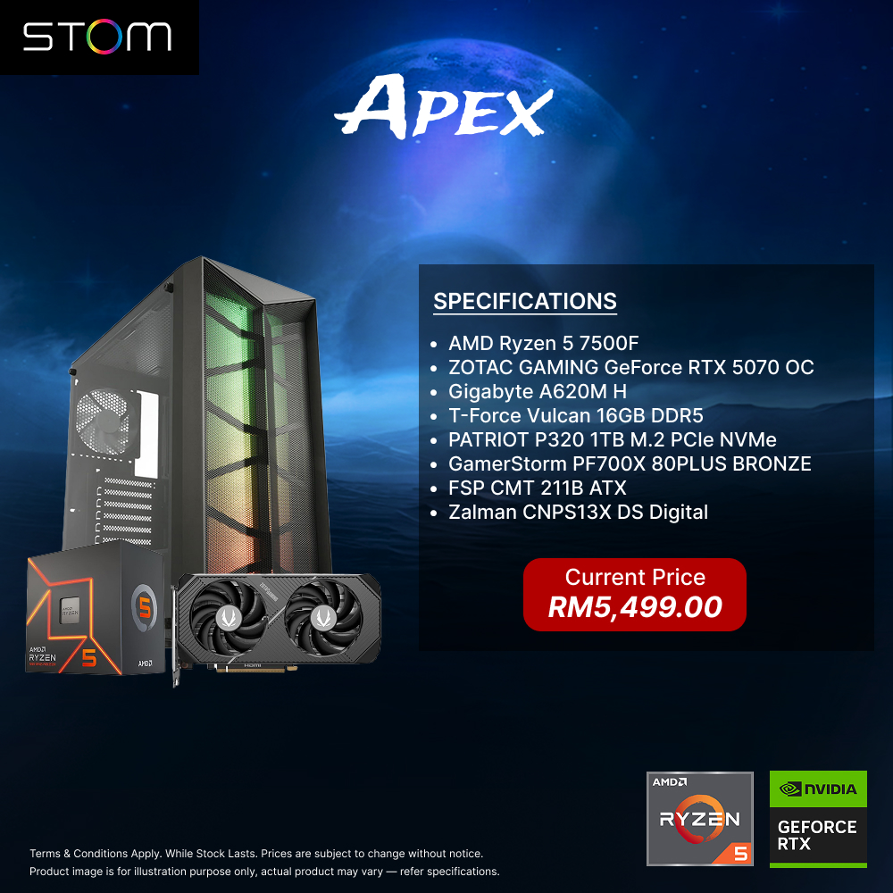 STOM PC Build Package - Apex