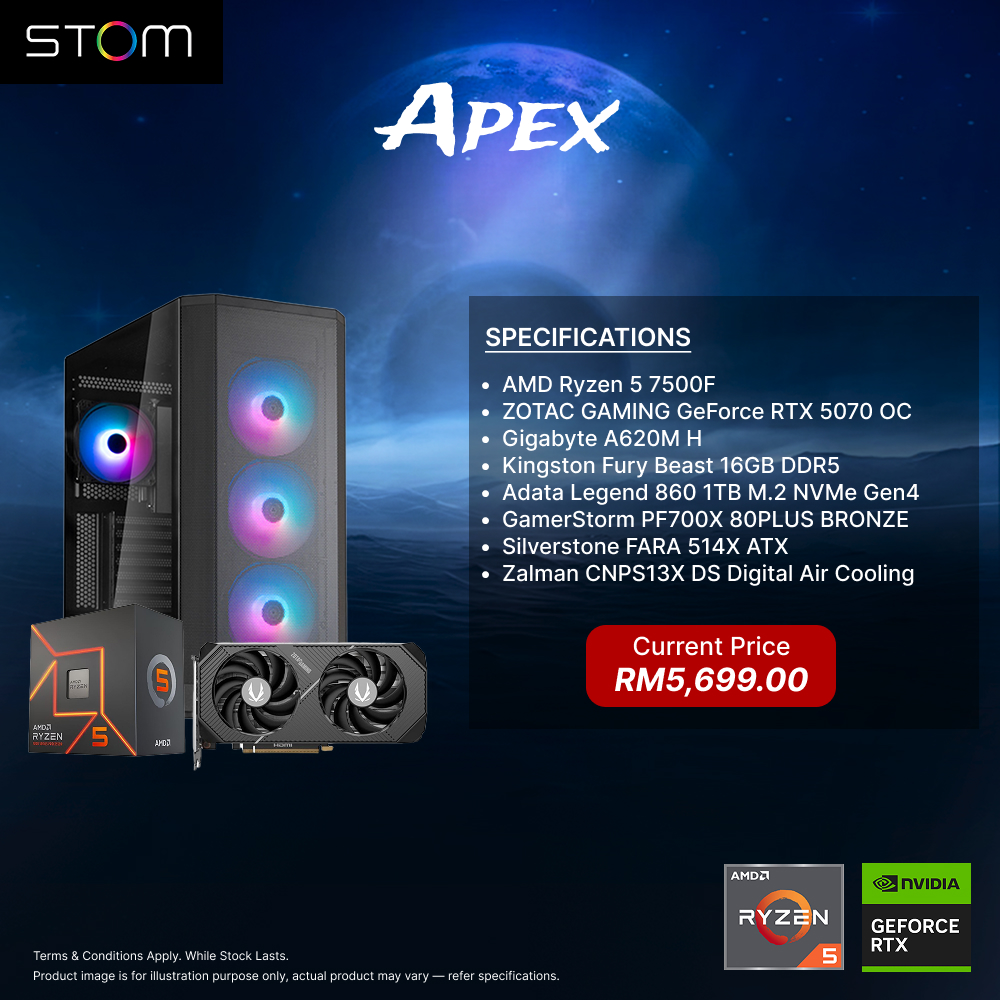 STOM PC Build Package - Apex