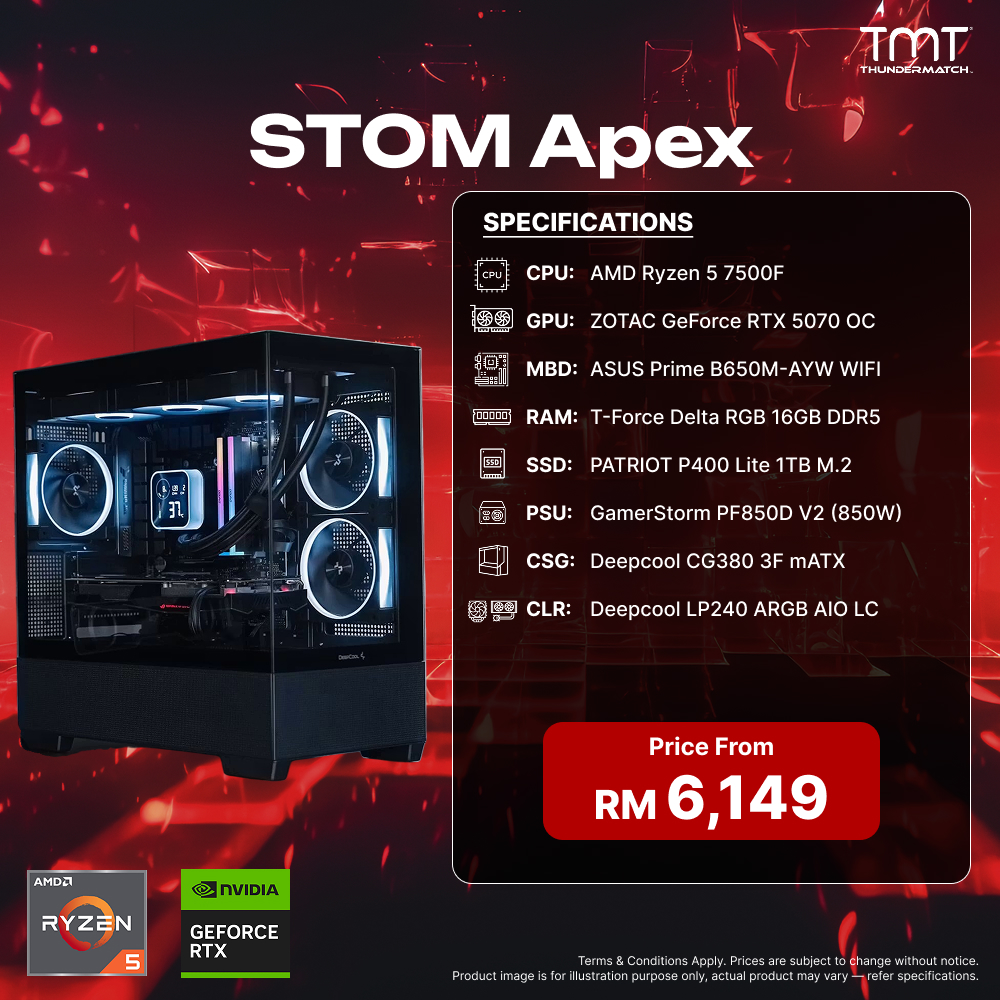 STOM PC Build Package - Apex