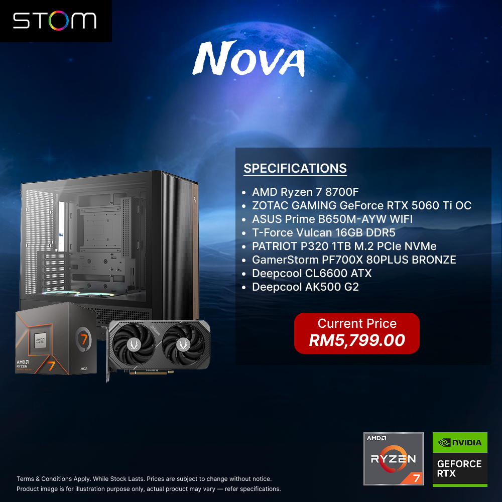 STOM PC Build Package - Nova