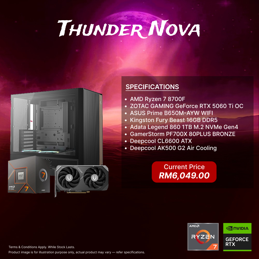 Thunder Nova - PC Build Package