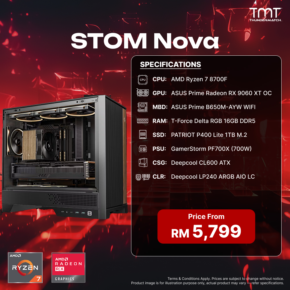 STOM PC Build Package - Nova