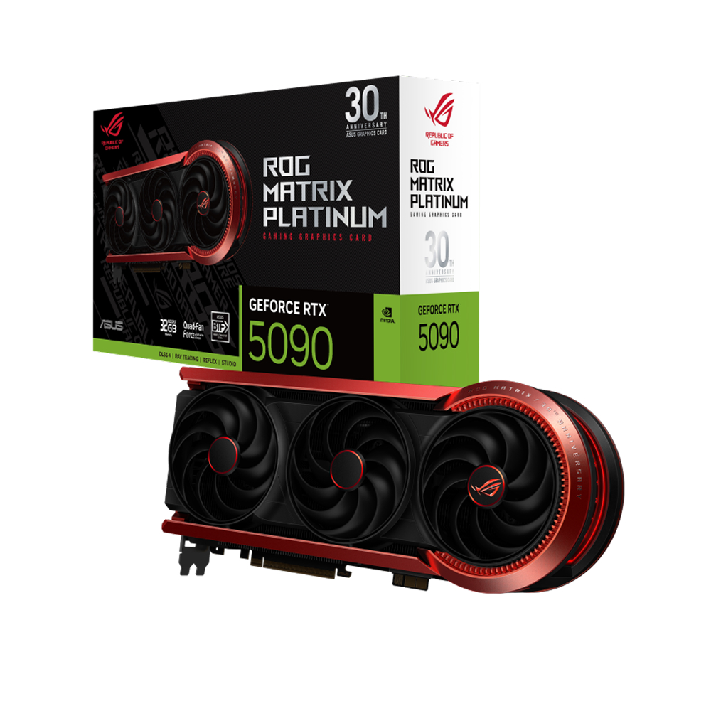 ASUS ROG Matrix Platinum GeForce RTX 5090 32GB GDDR7 (30th Anniversary Edition)