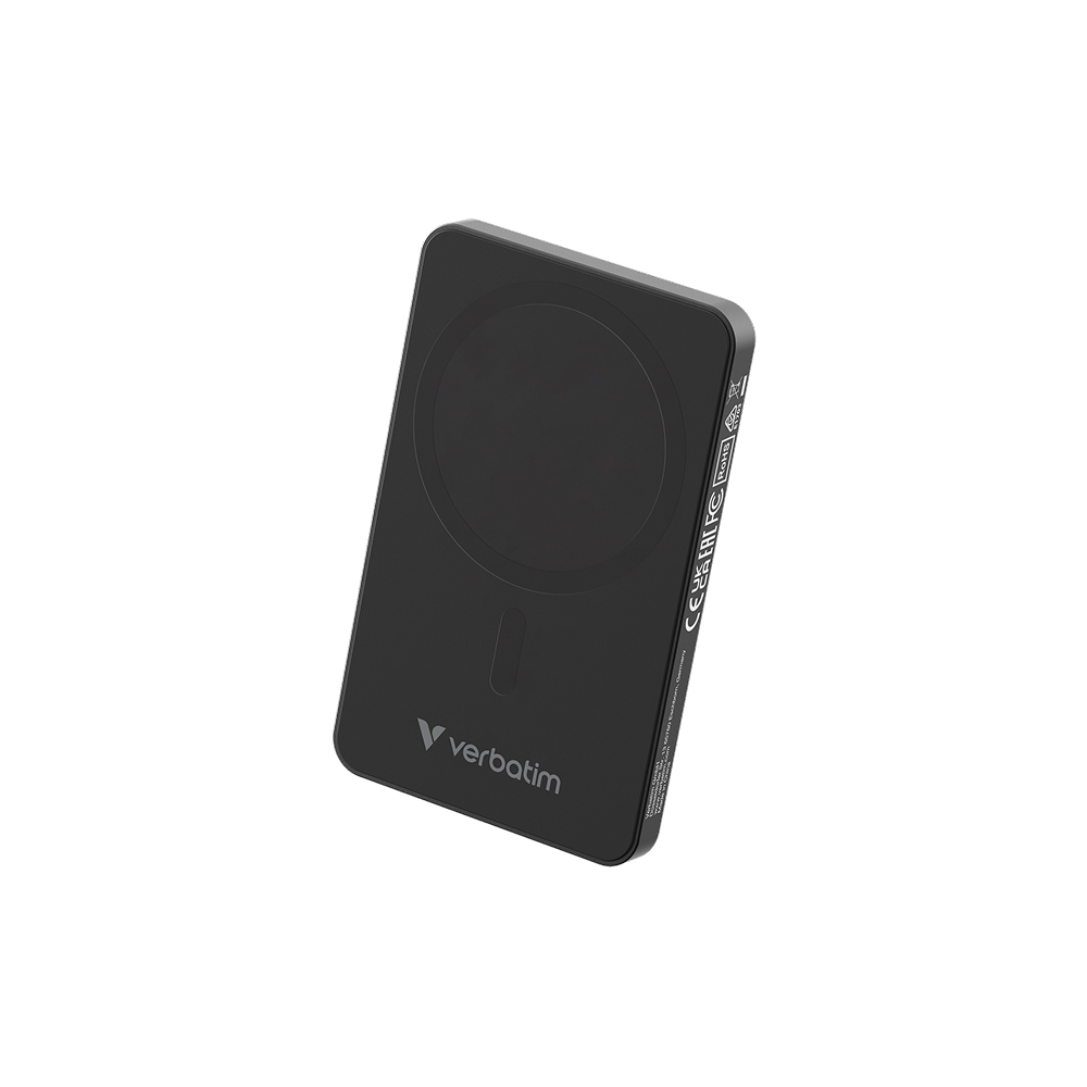 Verbatim Charge &lsquo;n&rsquo; Go Magnetic Wireless Power Bank
