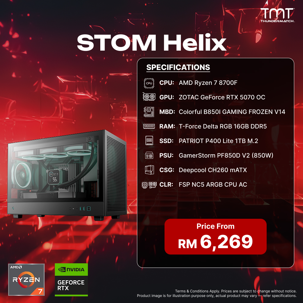 STOM PC Build Package - Helix