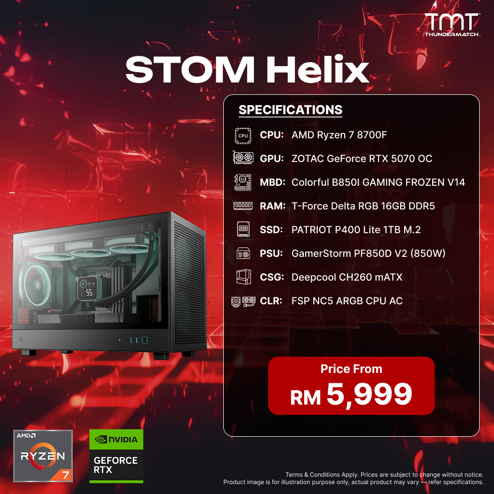 STOM PC Build Package - Helix