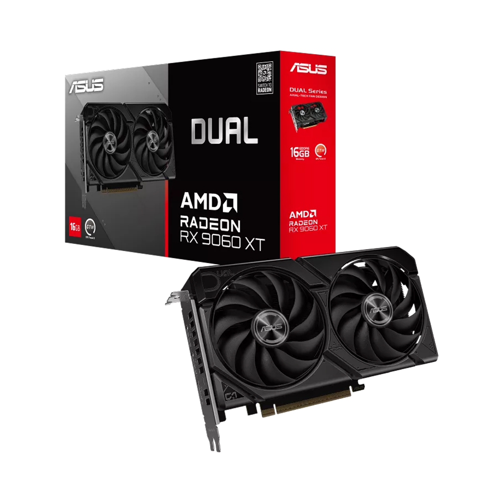 ASUS Dual Radeon RX 9060 XT 16GB GDDR6