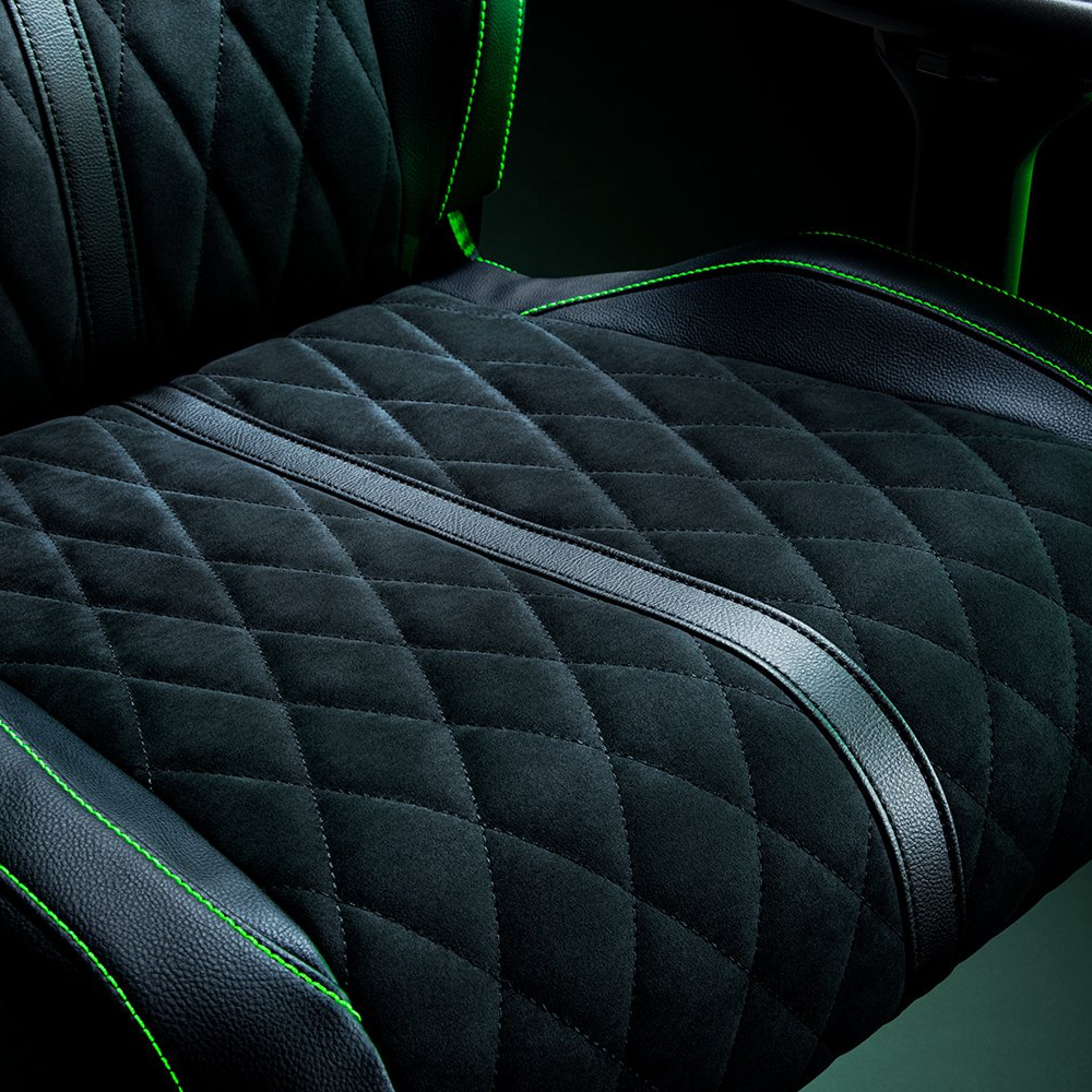 Razer Enki Pro Premium Gaming Chair with Alcantara&reg; Leather for All-Day Comfort