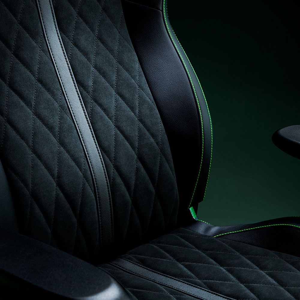 Razer Enki Pro Premium Gaming Chair with Alcantara&reg; Leather for All-Day Comfort