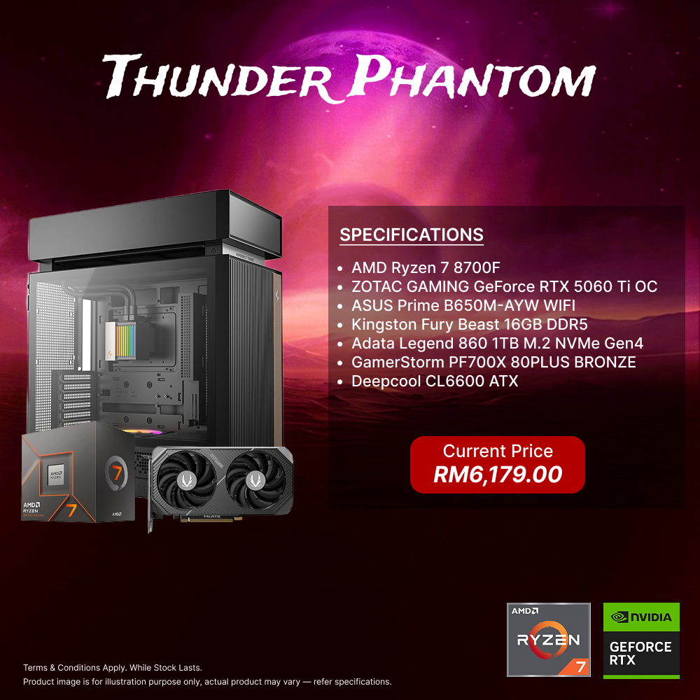 Thunder Phantom - PC Build Package