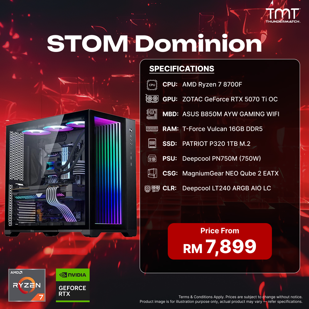 STOM PC Build Package - Dominion