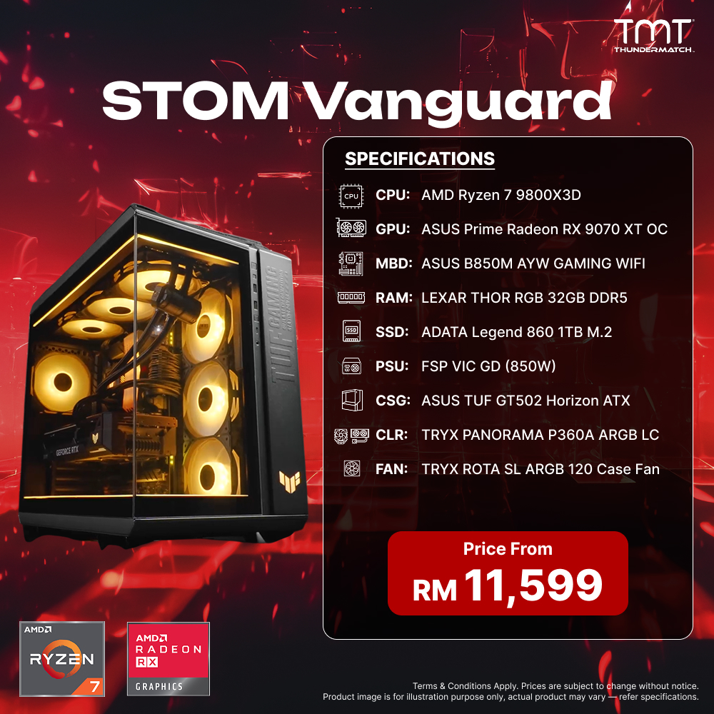 STOM PC Build Package - Vanguard
