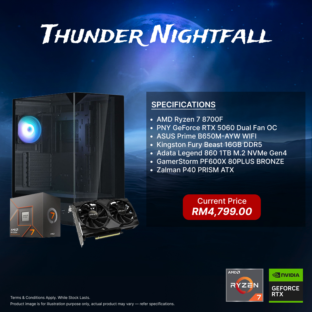 Thunder Nightfall - PC Build Package