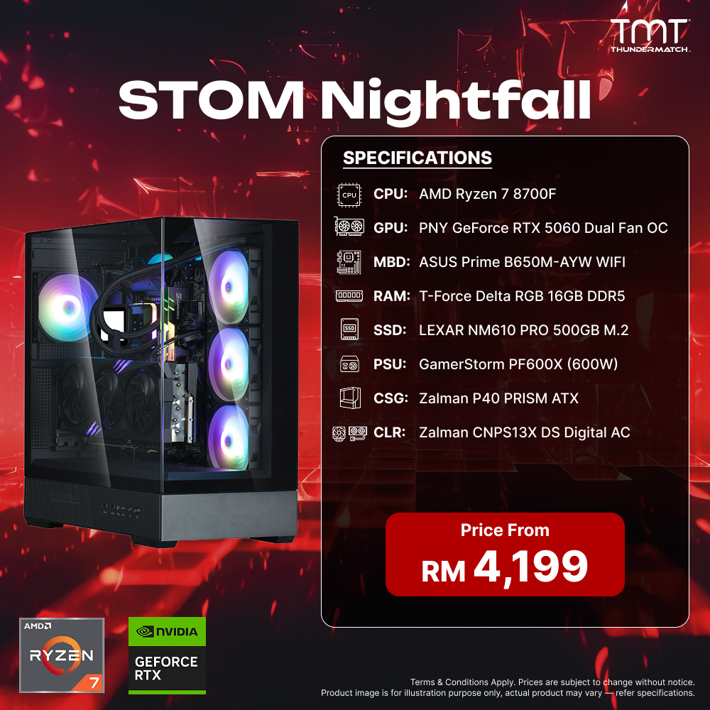 STOM PC Build Package - Nightfall