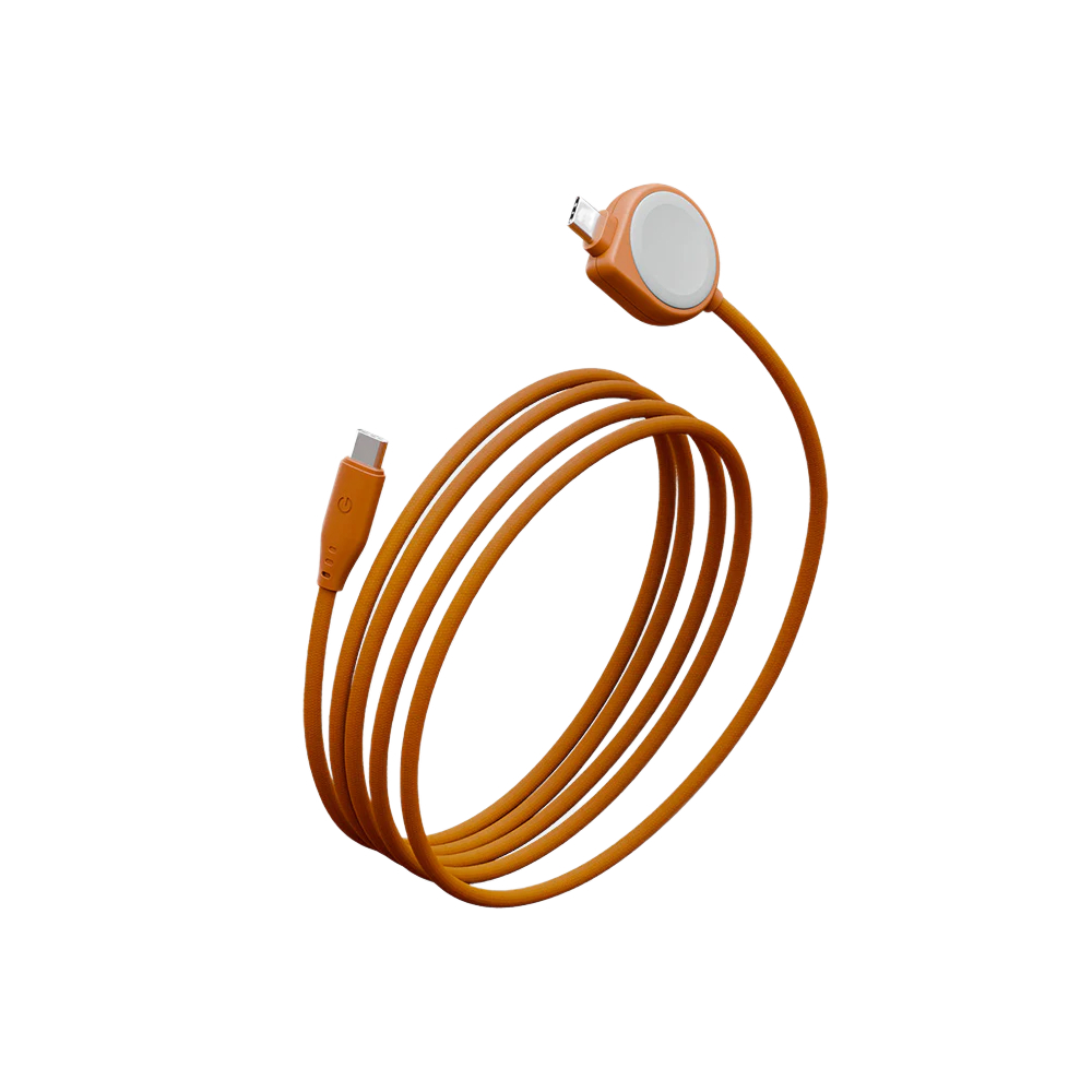 Energea Flow Duo 2-in-1 USB-C Charging Cable + Watch Charger