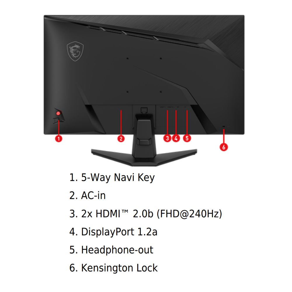 MSI MAG272FX24 27" Gaming Monitor | 1920 x 1080