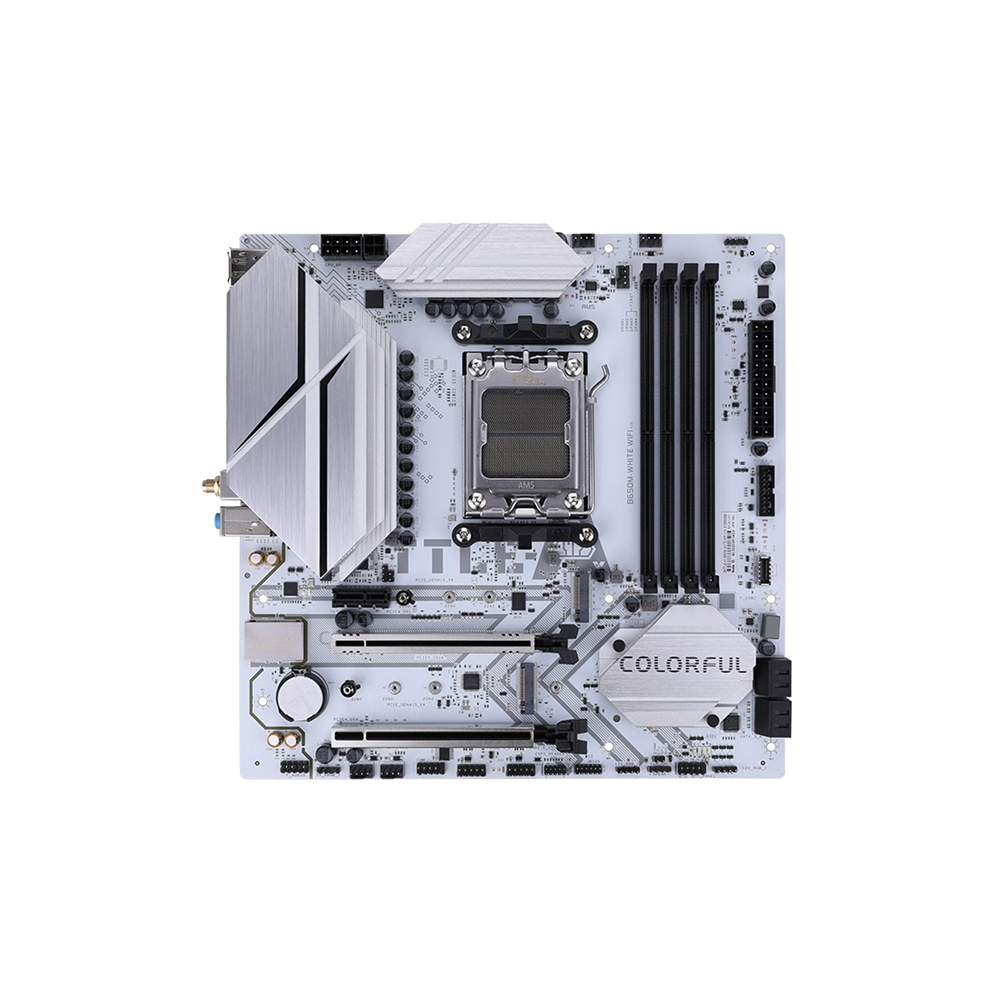 Colorful BATTLE-AX B650M-WHITE WIFI V15 mATX Motherboard