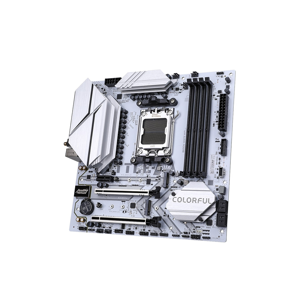 Colorful BATTLE-AX B650M-WHITE WIFI V15 mATX Motherboard
