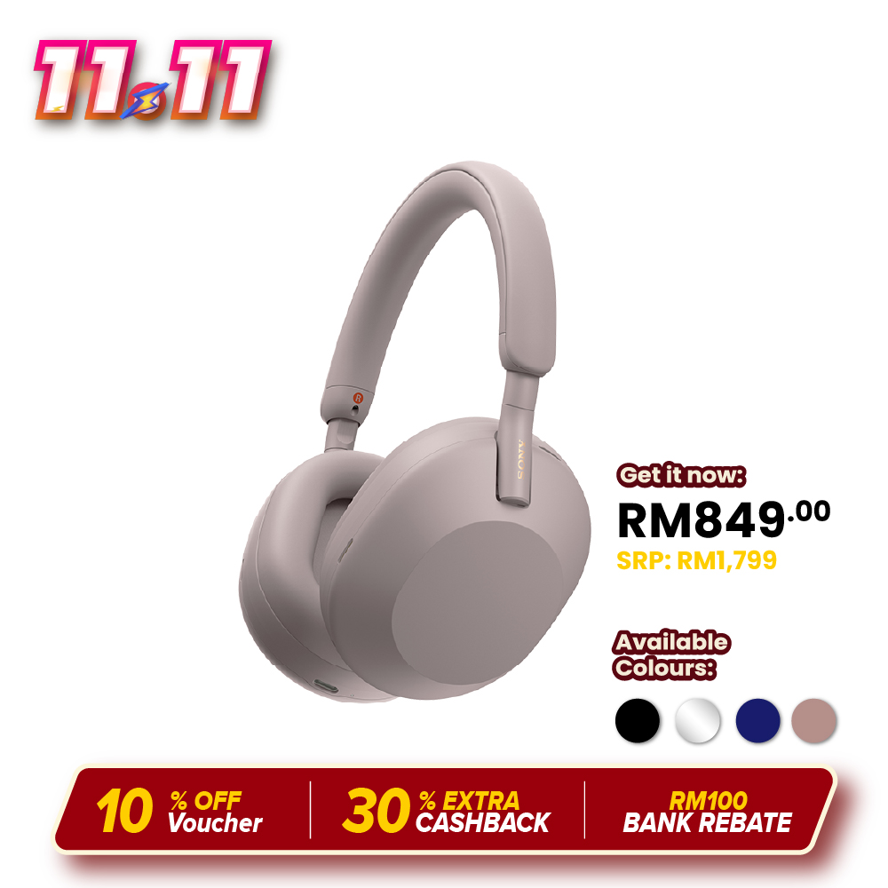 Sony WH-1000XM5 Wireless Noise Cancelling Headphones