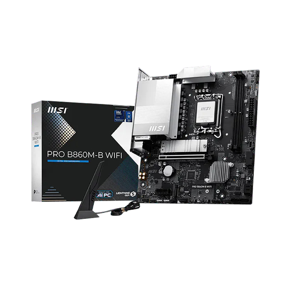 MSI PRO B860M-B WIFI mATX Motherboard