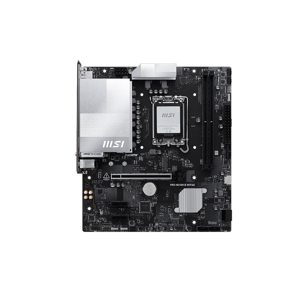 MSI PRO H810M-B WIFI6E mATX Motherboard