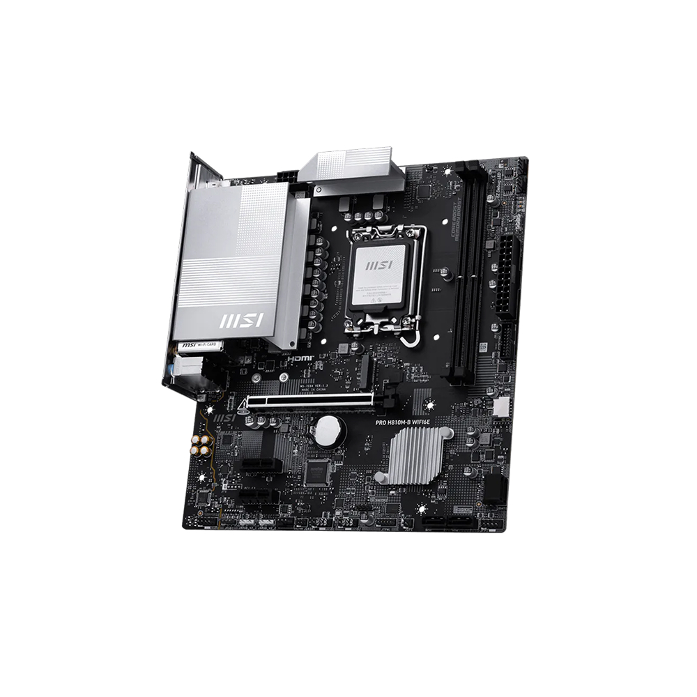 MSI PRO H810M-B WIFI6E mATX Motherboard