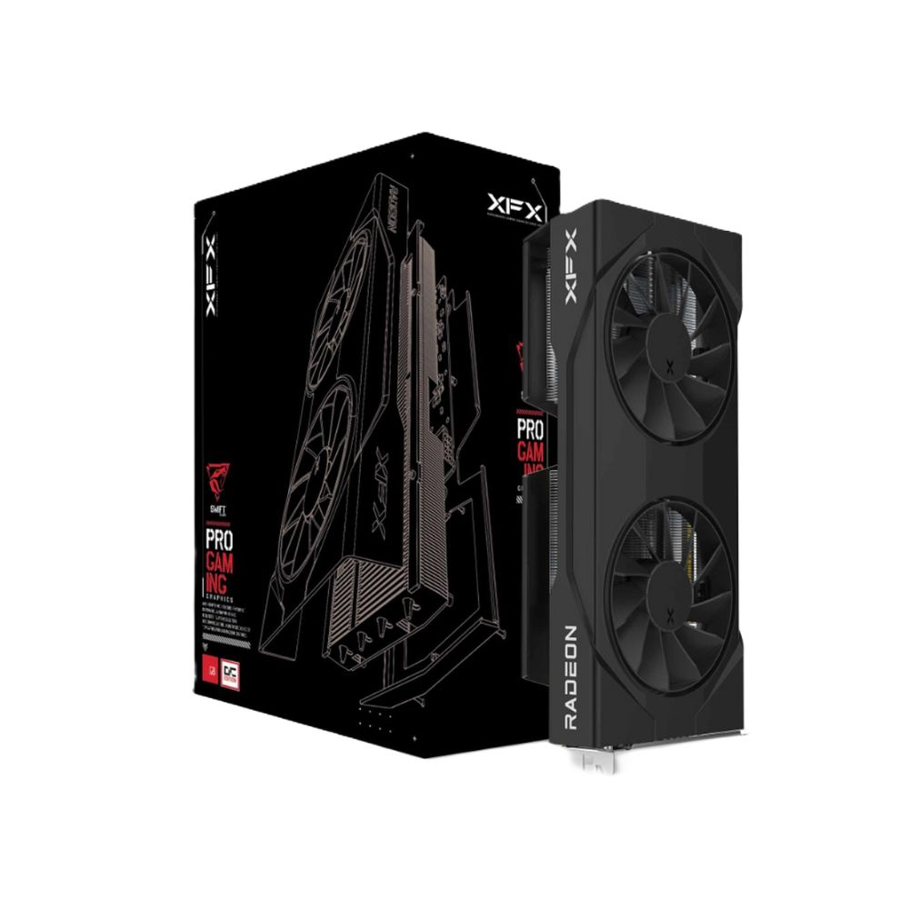 XFX Swift Radeon RX 9060 OC Dual Fan Gaming 8GB GDDR6