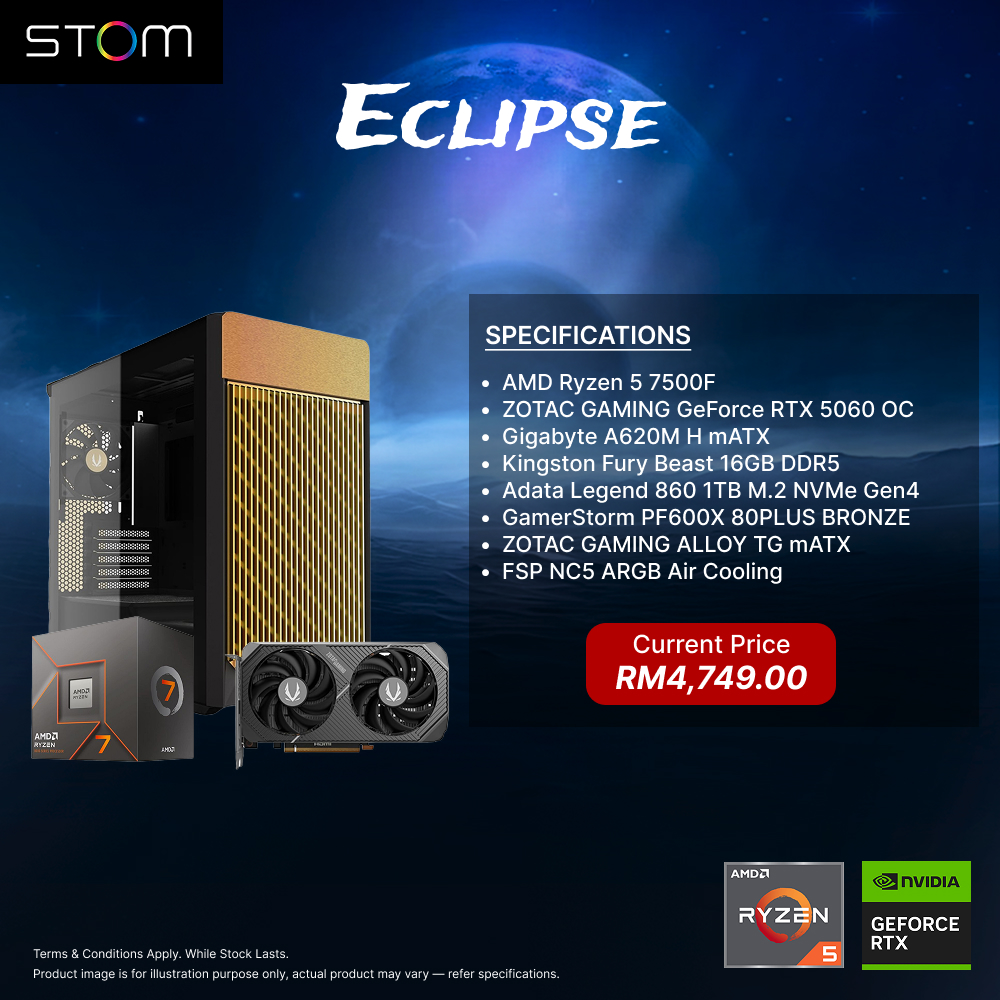 STOM PC Build Package - Eclipse