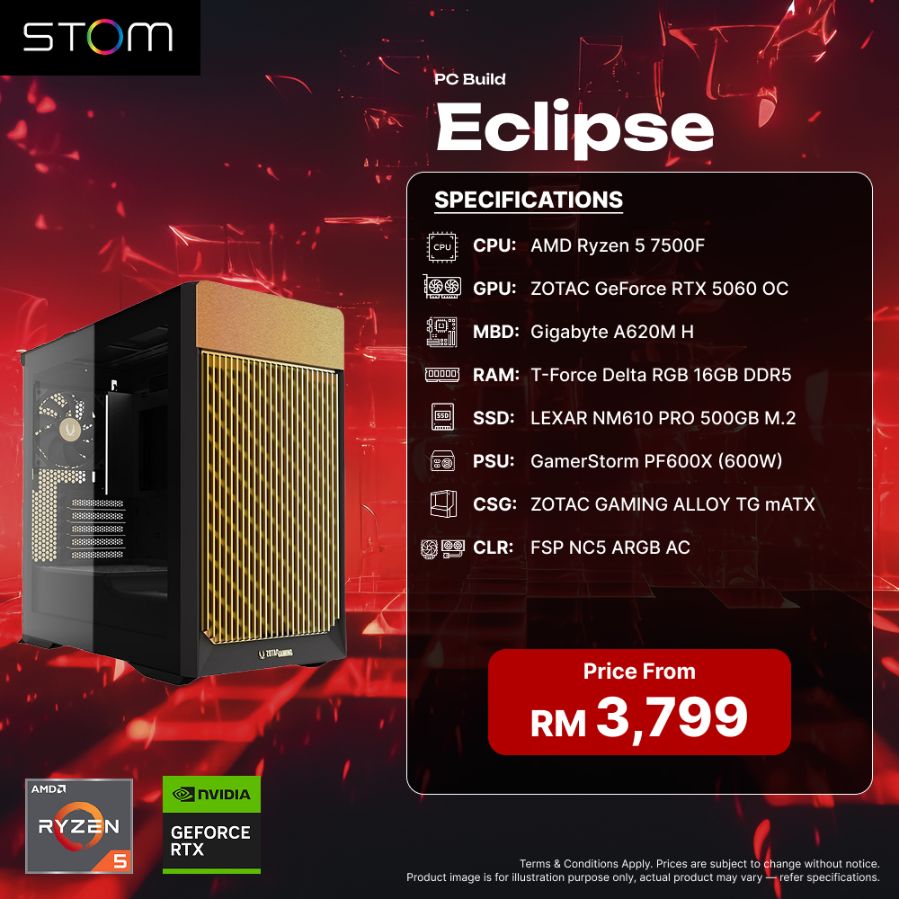 STOM PC Build Package - Eclipse
