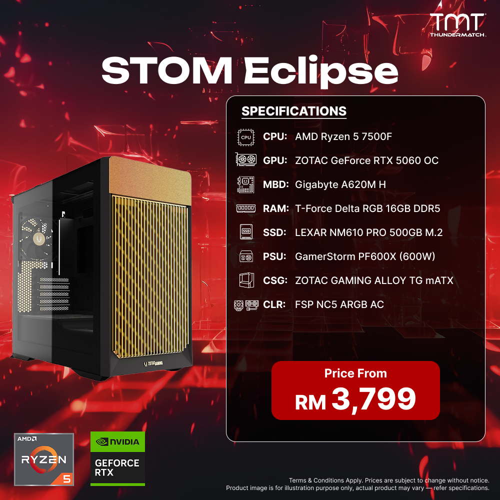 STOM PC Build Package - Eclipse