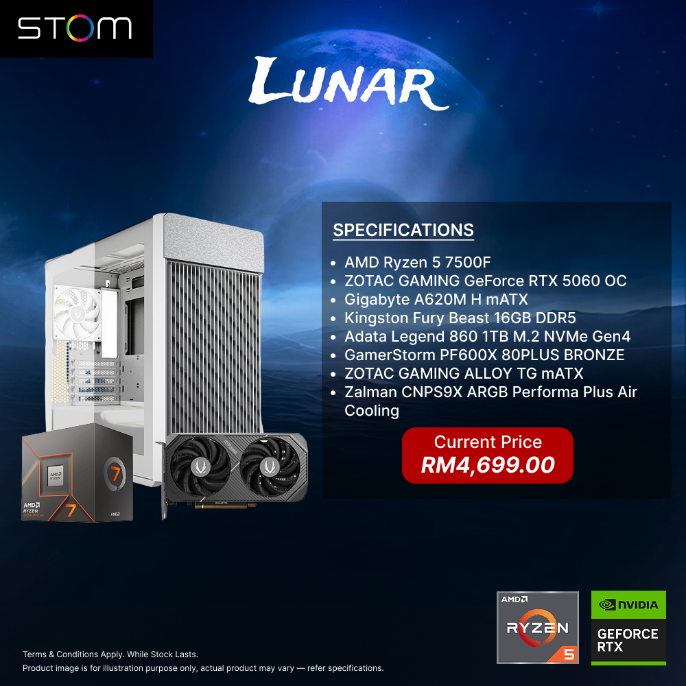 STOM PC Build Package - Lunar