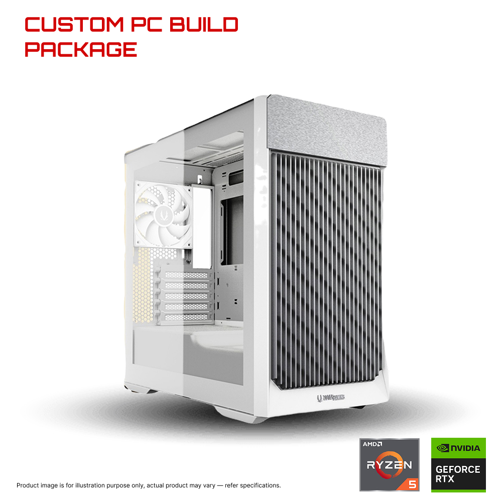 ZOTAC Gaming 5060 Desktop PC Build Package (White Edition)
